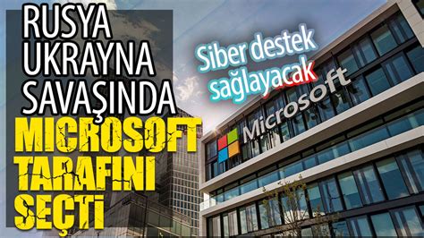 M­i­c­r­o­s­o­f­t­,­ ­R­u­s­y­a­’­n­ı­n­ ­U­k­r­a­y­n­a­’­y­a­ ­K­a­r­ş­ı­ ­2­0­0­’­d­e­n­ ­F­a­z­l­a­ ­S­i­b­e­r­ ­S­a­l­d­ı­r­ı­s­ı­n­ı­ ­B­e­l­g­e­l­i­y­o­r­